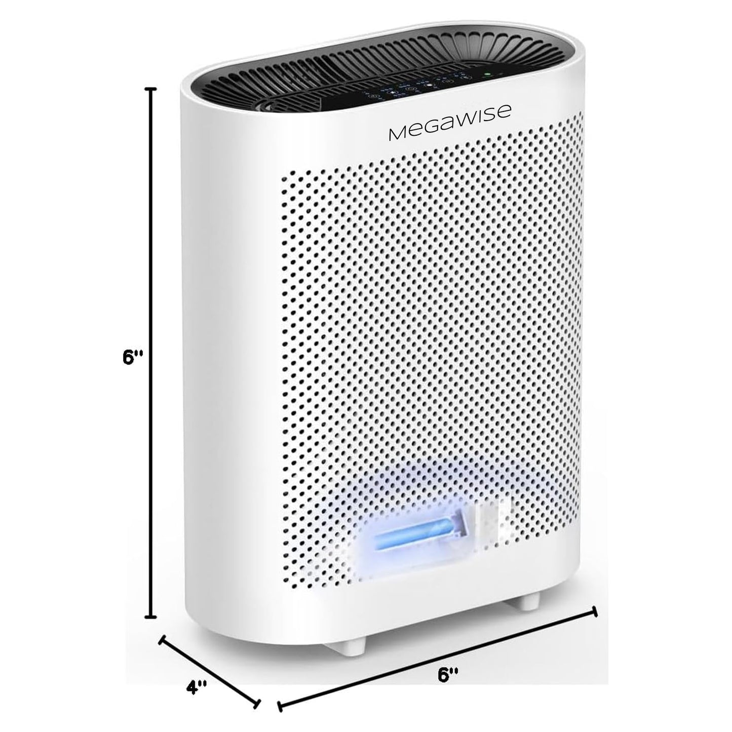 1080 Square Feet Large Room Air Purifier FS32 True HEPA | Suitable For Homes, Offices, or Commercial Spaces | Filters 99.97% of Smoke, Dust, and Pet