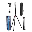 Vidpro ST-90 VentureMaxx Professional 90-Inch Adjustable Stand - Lightweight Tripod Compatible with Cameras Camcorders Smartphones Ring Lights