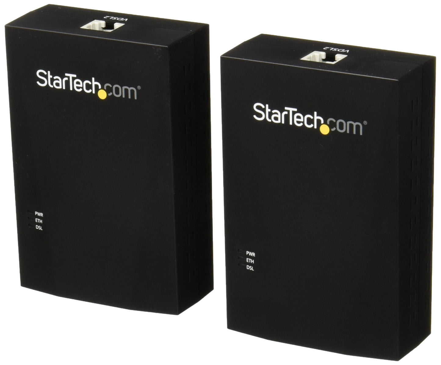 StarTech.com Ethernet Extender Kit Over VDSL2 Copper Phone Line - 10/100Mbps Converter - 1.5km -Long Range RJ45 LAN Network Extender to RJ11 w/ESD