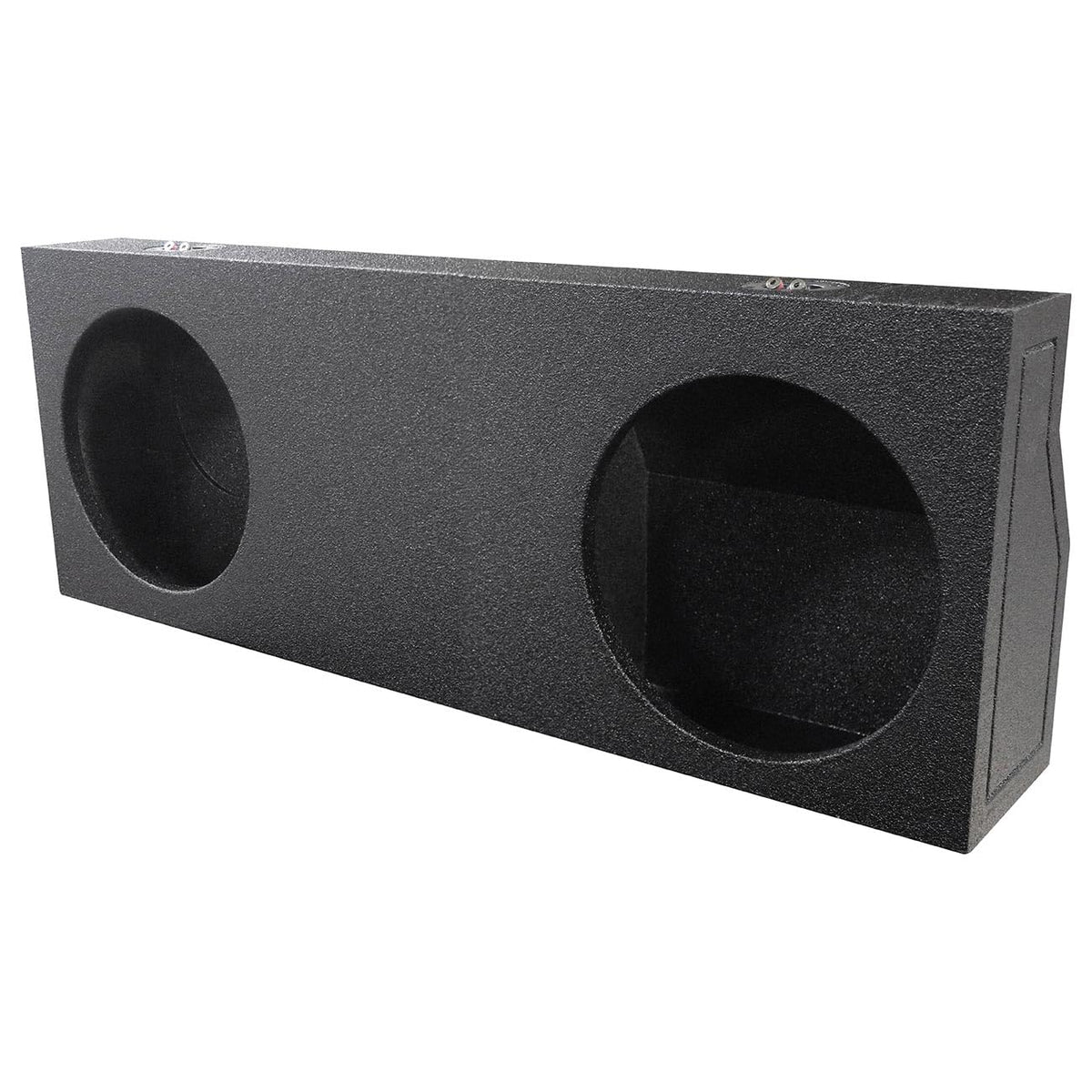Q Power Dual 12"" UNDERSEAT UPFIRE SUB Enclosure Box for 2022-2024 Toyota Tundra Crew MAX