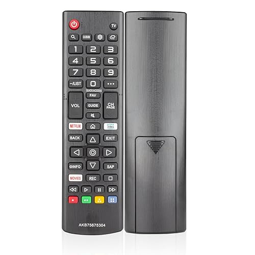 AKB75675304 Replace Remote Control Compatible with L-G TV 32LM570BPUA 32LM620BPUA 43LM5700PUA 55UM69