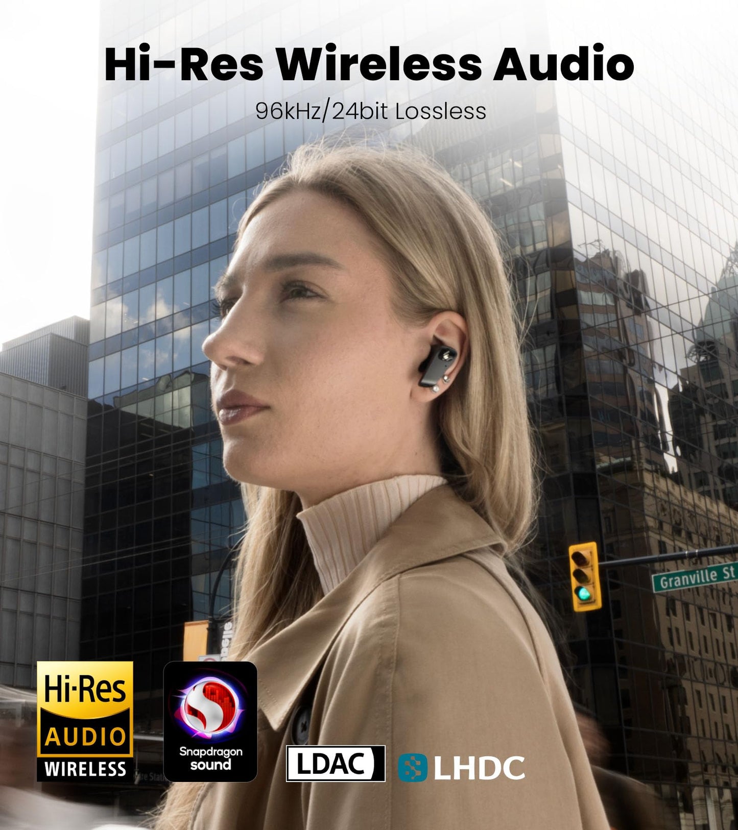 Edifier NeoBuds Planar TWS Earbuds - Hi-Res Wireless, 12mm Planar Magnetic Drivers, Snapdragon Sound, Hybrid ANC, Bluetooth 5.4 Dual Connection, 30H…