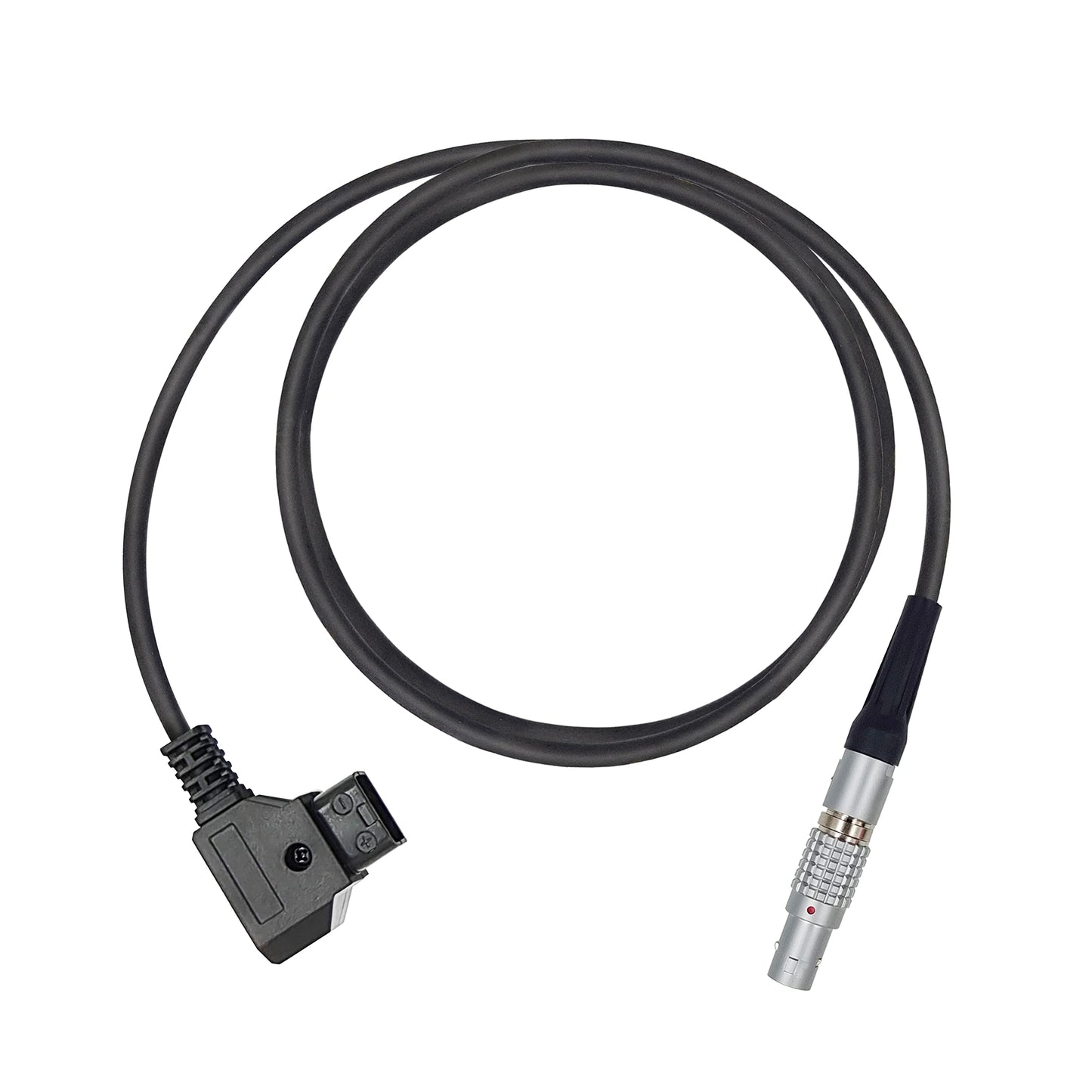 D-TAP to 2 Pin Male Power Cable Suitable for Teradek Z Cam ARRI RED DJI TILTA Paralinx Preston Transvideo Offhollywood Switronix Panasonic (Straight)
