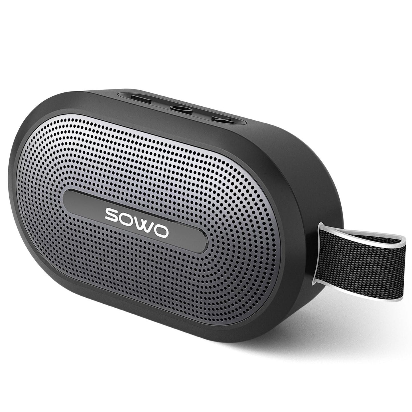 SOWO Wireless Portable Small Speaker, Ultra Magnetic Bluetooth Speaker for Golf Cart, Coverless IP67 Waterproof, 24 H Playtime, Pro Sound, Clip