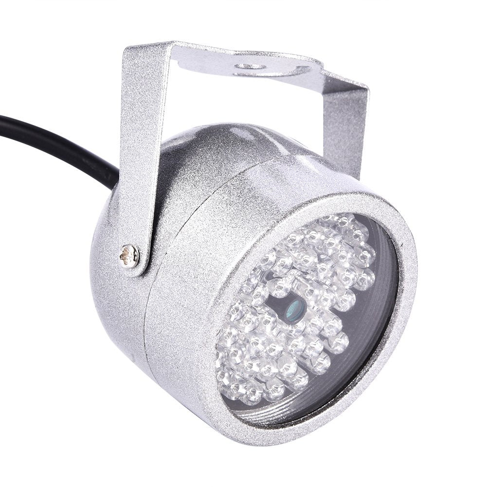 Serounder Camera IR Lights, 48 LED Infrared Night Vision Light for Security CCTV Camera