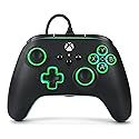 PowerA Advantage Wired Controller for Xbox Series X|S with Lumectra - Black, gamepad, wired video game controller, gaming controller, works with Xbox