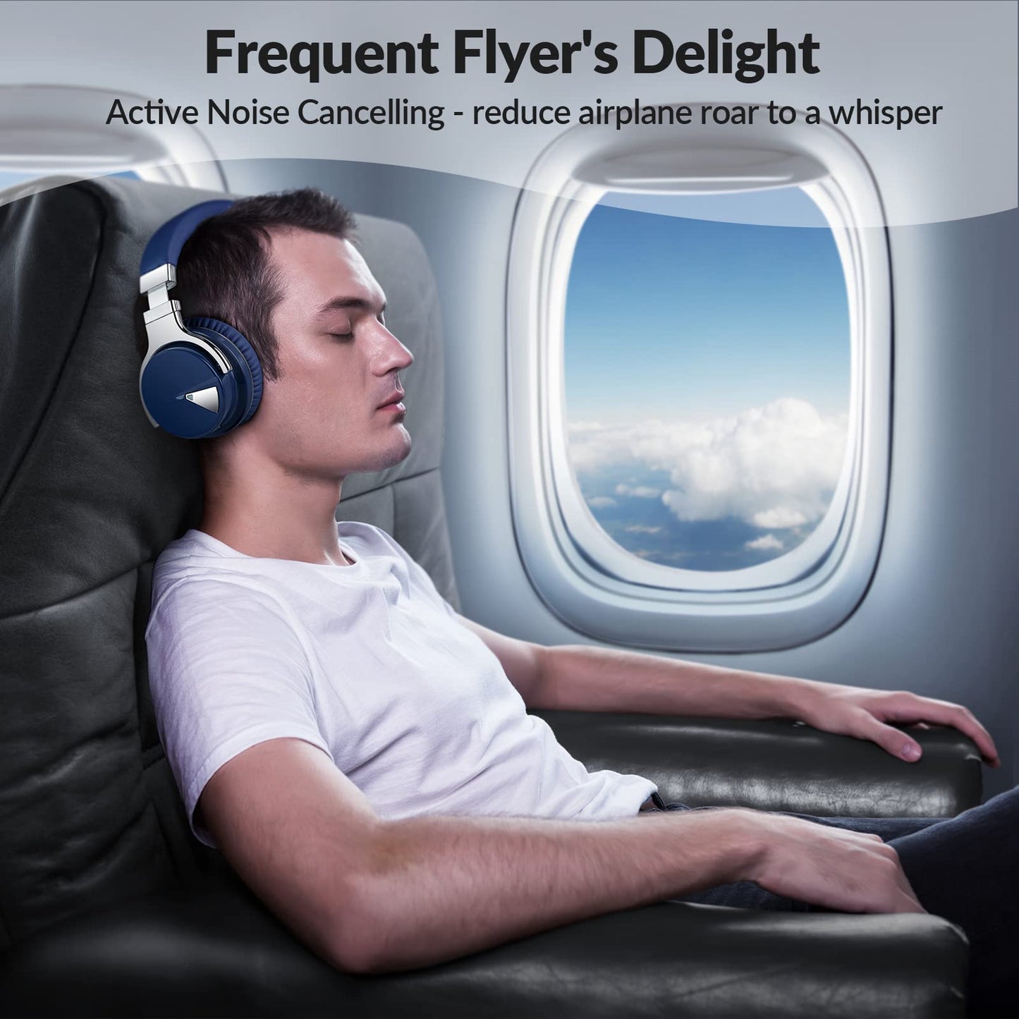 Million Sold 10 Years Classic E7 Active Noise Cancelling Headphones with Upgraded Noise Cancellation, Bluetooth Headphones Wireless with HD Sound…