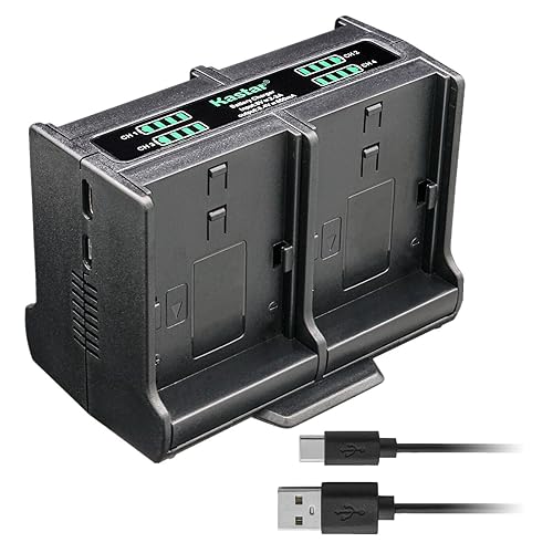 Kastar Quadruple Battery Charger Compatible with Sony CCD-TRV81 CCD-TRV815 CCD-TRV82 CCD-TRV85 CCD-TRV86 CCD-TRV87 CCD-TRV88 CCD-TRV90 CCD-TRV91