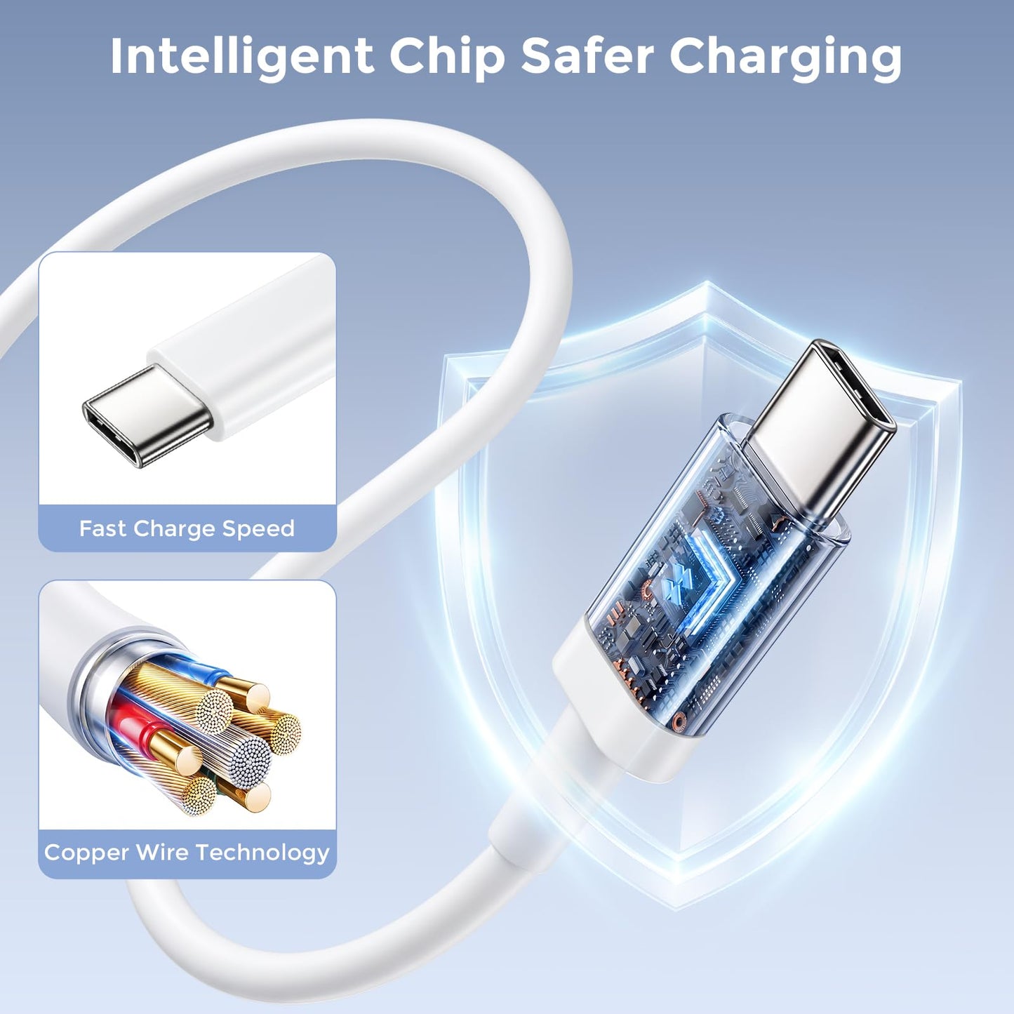 MagSafe Charger 25W Magnetic Wireless Charger Fast Charging Pad with 30W Adapter&4.2FT Type C Cable Compatible with iPhone 17/16/15/14/13/12 Series
