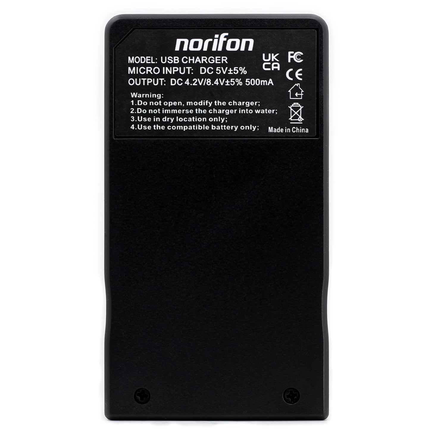 Norifon EN-EL3 USB Charger for Nikon D100, D100 SLR, D200, D300, D300s, D50, D70, D70s, D80, D90, DSLR D700 Camera and More