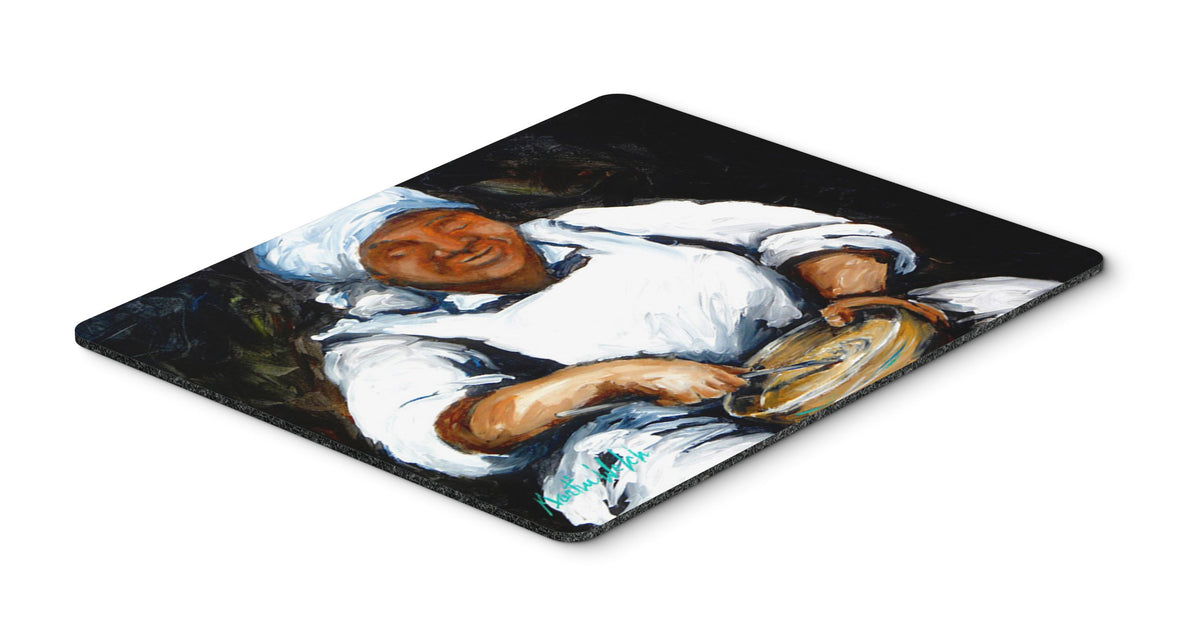 Caroline's Treasures MW1087MP Hot Water Cornbread Mouse Pad, Hot Pad or Trivet for Home Office Gaming Working Computers Laptop Mouse Mat,Washable
