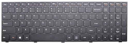 Original New US Black for Lenovo Z51-70 Z70-80 Laptop Keyboard with Frame