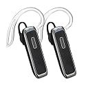 Marnana Bluetooth Headset, Hands-Free Wireless Earpiece w/ 18 Hours Playtime and Noise Cancelling Mic for iPhone Samsung Android Cellphone Truck