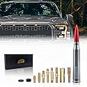 Medduw Car Bullet Antenna - Durable Vehicle Antenna Replacement for Chevrolet, Ford F150 F250 F350 RAM 1500 2500 Raptor Truck Antenna AccessoriesFord