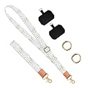 DARUIXZ Phone Lanyard Crossbody Wrist Strap, Universal Adjustable Neck Strap for Phone Case Keys ID Badges, Phone Accessories Travel Essential