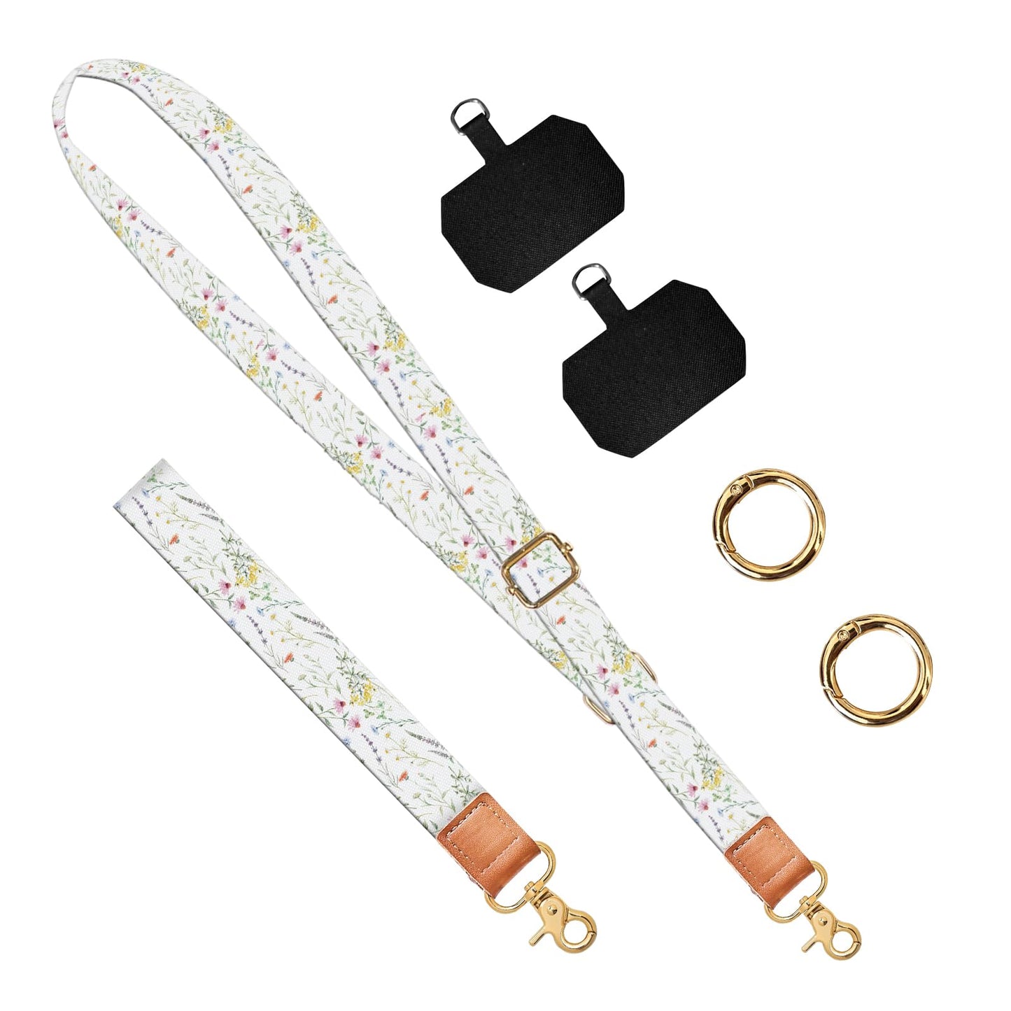 DARUIXZ Phone Lanyard Crossbody Wrist Strap, Universal Adjustable Neck Strap for Phone Case Keys ID Badges, Phone Accessories Travel Essential