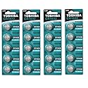 Toshiba CR1632 3 Volt Lithium Coin Battery (20 Batteries)