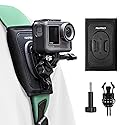 AKASO Quick Release Backpack Strap Mount for Gopro 13 12 11 10 9, EK7000/EK7000 Pro/Brave 4/Brave 4 Pro/Brave 7 LE/Brave 7/Brave 8 and Other Action
