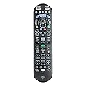 SatelliteSale Remote Control Replacement UR5U-8780L Clikr5 Compatible with Spectrum/Charter Cable Set-Top Boxes, TVs, and Audio Devices - Matte Black