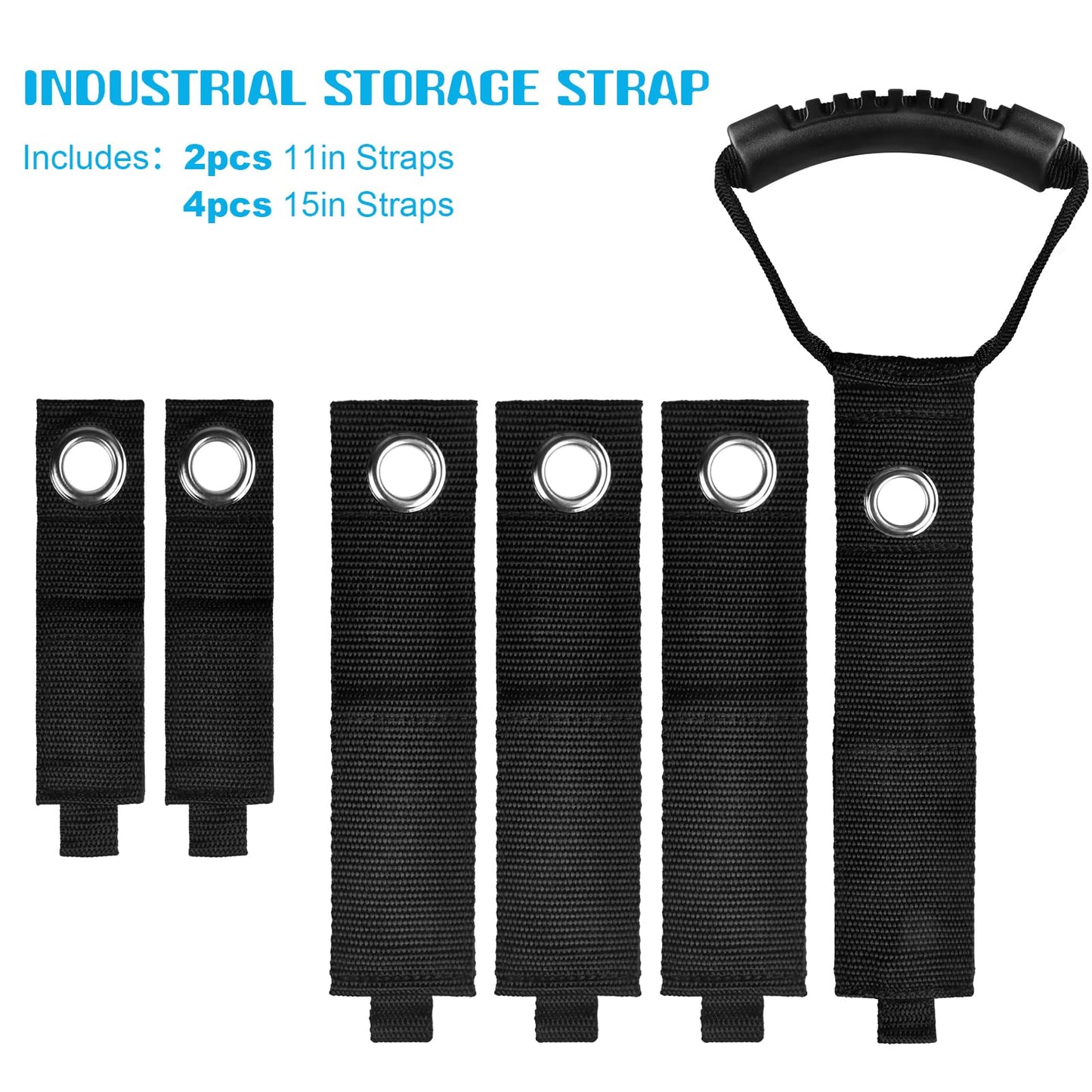 Christmas Gifts Stocking Stuffers for Men - 6 Pack Heavy-Duty Storage Straps Gifts for Men Dad Him Boyfriend Cable Straps for RV Accessories Extension