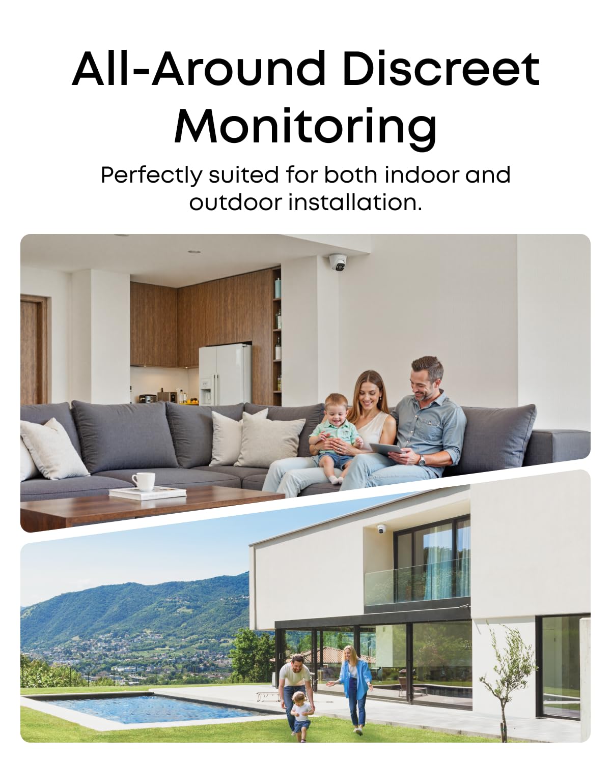 eufy PoE Bullet Security Camera E41, NVR Wired Add On Cam, Requires eufy NVR,4K UHD, 24/7 Recording, Human/Vehicle/Pet AI Detection, Red and Blue