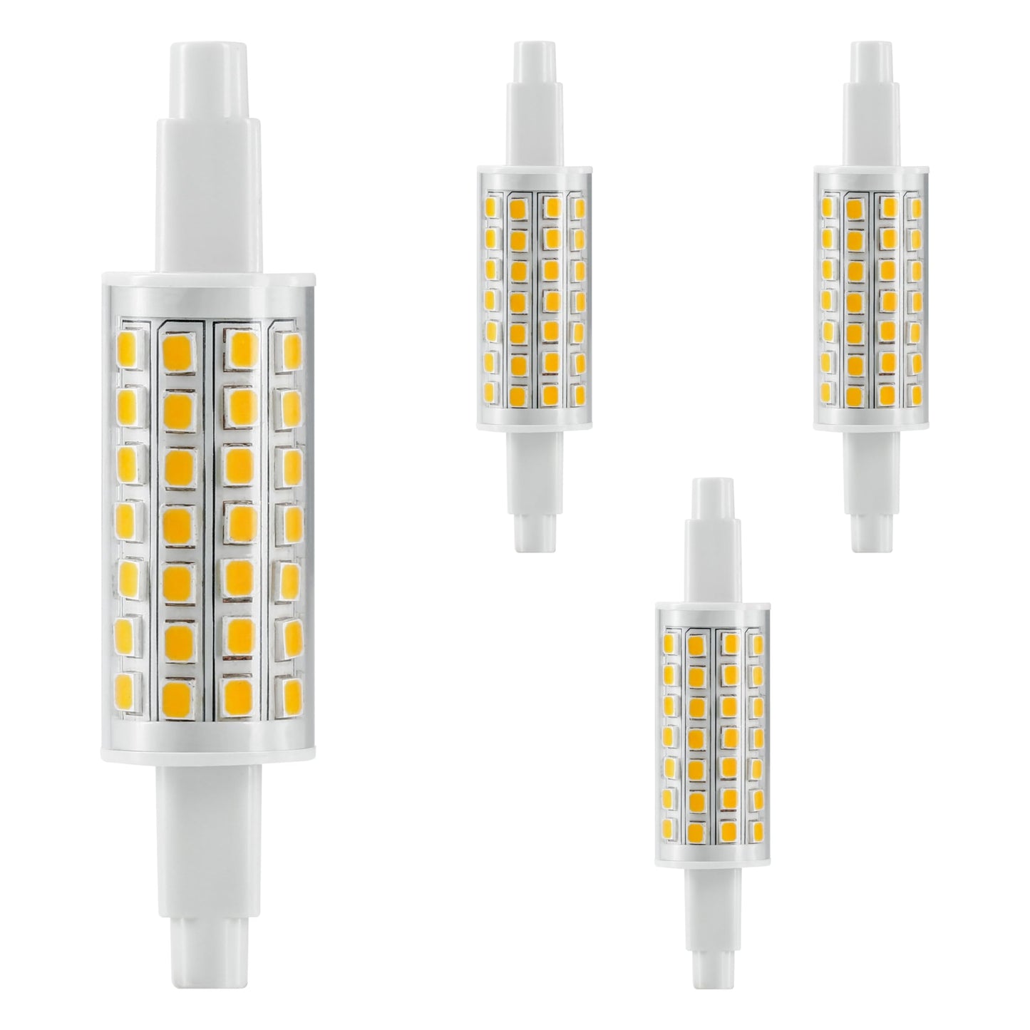 Newhouse Lighting 5w LED T3 Replacement Bulb R7s Base 3000k (4-Pack)