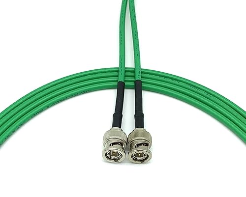 AV-Cables 3G/6G HD SDI Mini RG59 BNC Cable - Belden 1855a (3ft, Green)