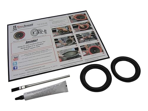 Standard 3 Inch Foam Speaker Repair Kit FSK-3 (Pair)
