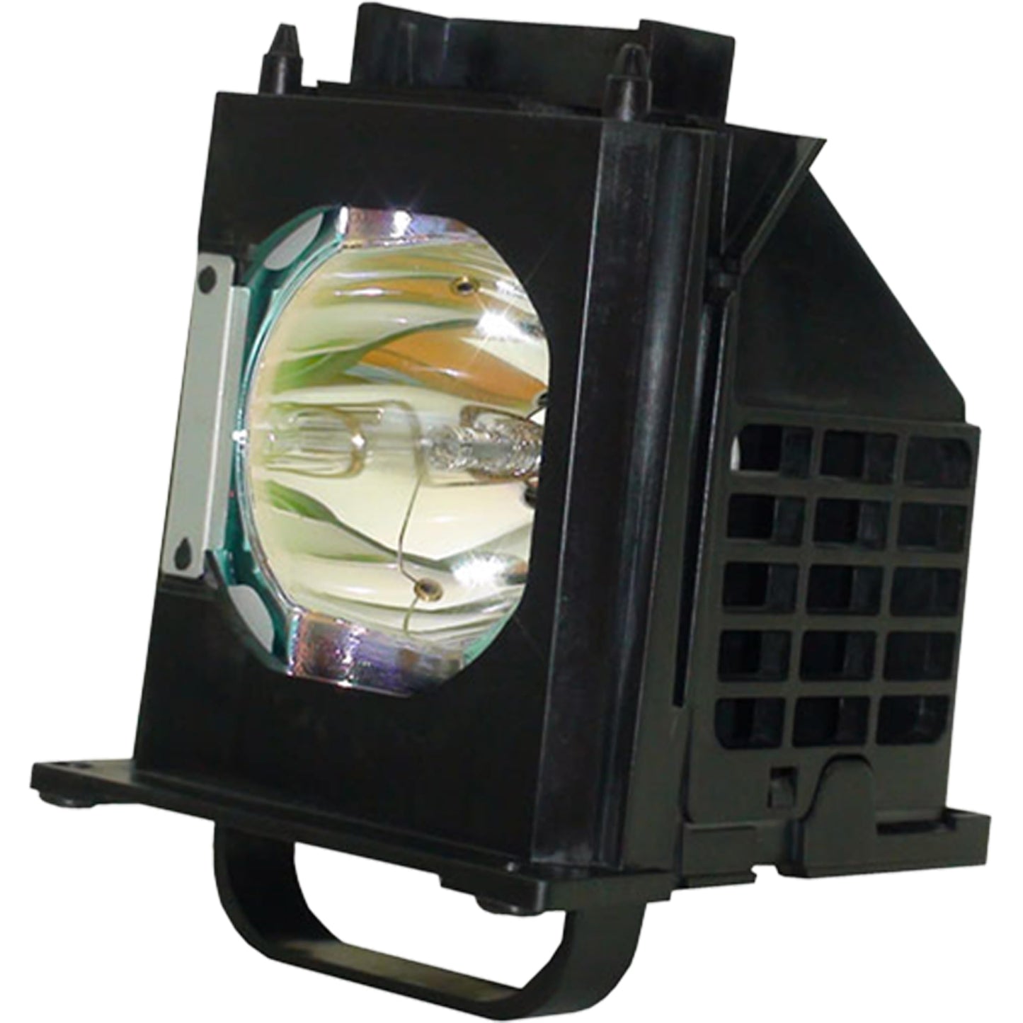 Jaspertronics™ OEM Lamp & Housing for The Mitsubishi WD-82837 TV with Philips Bulb Inside - 1 Year Warranty