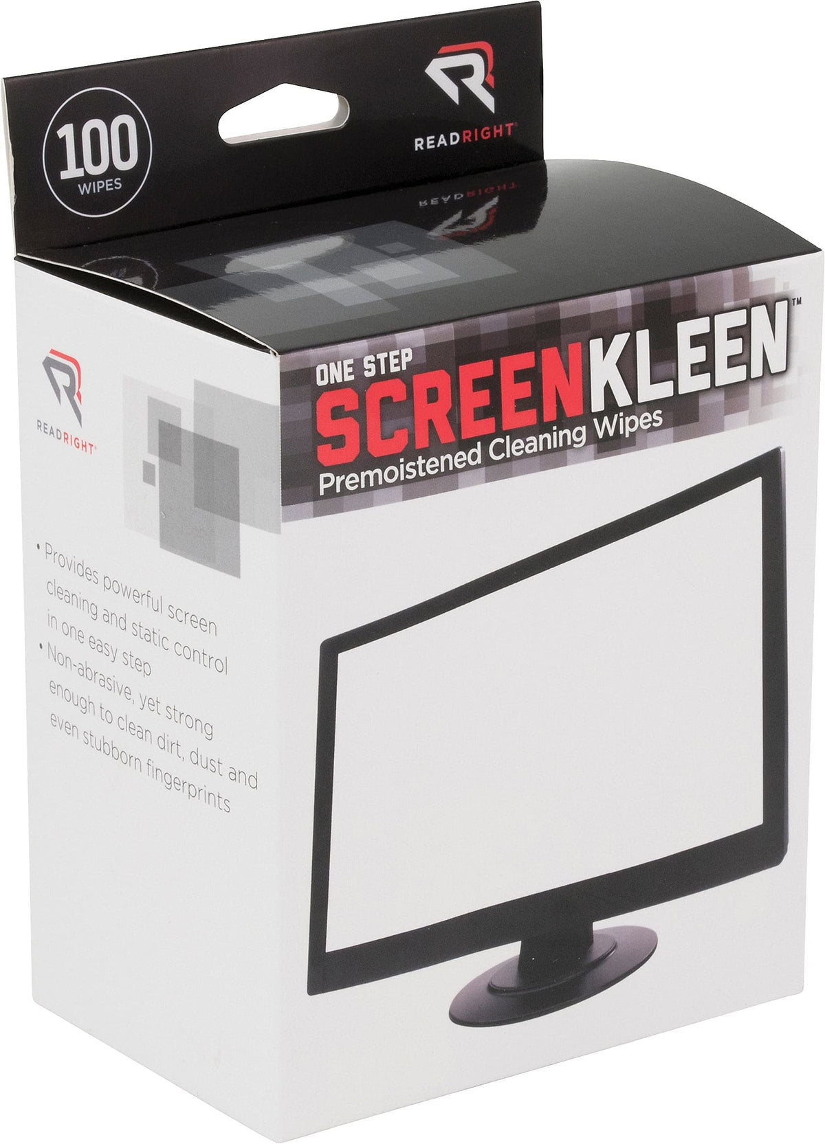 Read Right Screen Cleaner Wipes for Electronics, TV or Laptop (RR1309)