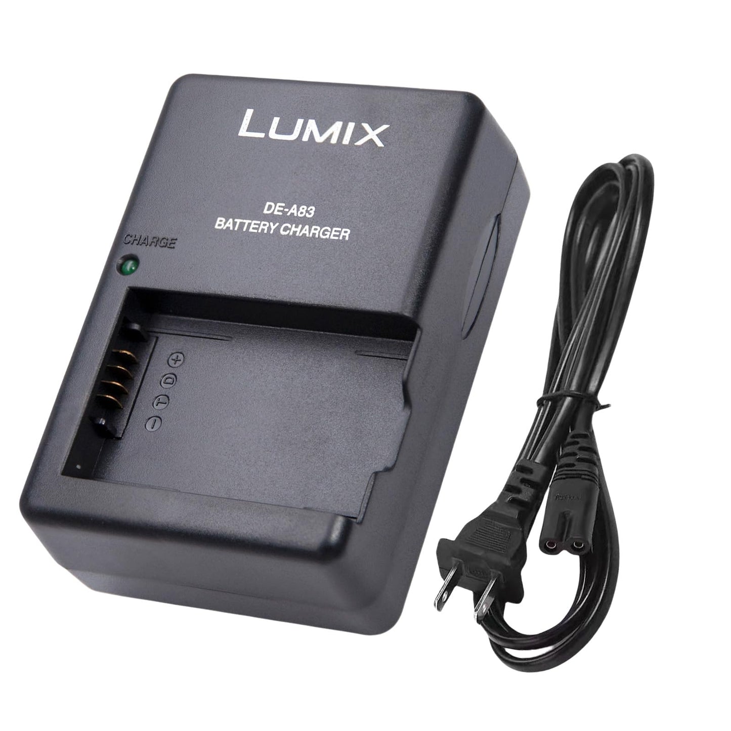DE-A83 DMW-BMB9 Battery Charger for Panasonic DE-A84 Charger Lumix DC-FZ80, DC-FZ80D, DMC-FZ40K, DMC-FZ45K, DMC-FZ47K, DMC-FZ48K, DMC-FZ60, DMC-FZ70