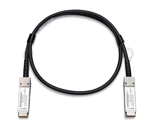 HPC Optics Compatible with Meraki MA-CBL-40G-2M QSFP+ to QSFP+ Twinax Cable | 40G 2m Passive DAC MA-CBL-40G-2M-HPC