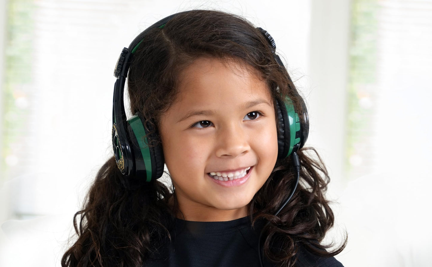 Wicked Elphaba Bluetooth Headphones for Kids, Wireless Headphones for School, Home, or Travel (Wicked Elphaba)