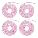 4Pcs Spiral Cable Protector,Chargers Data Cable Protect Sleeve,Headphone Cable Saver for Phone Earphone USB Data Cableor for Prevent Pets from Biting