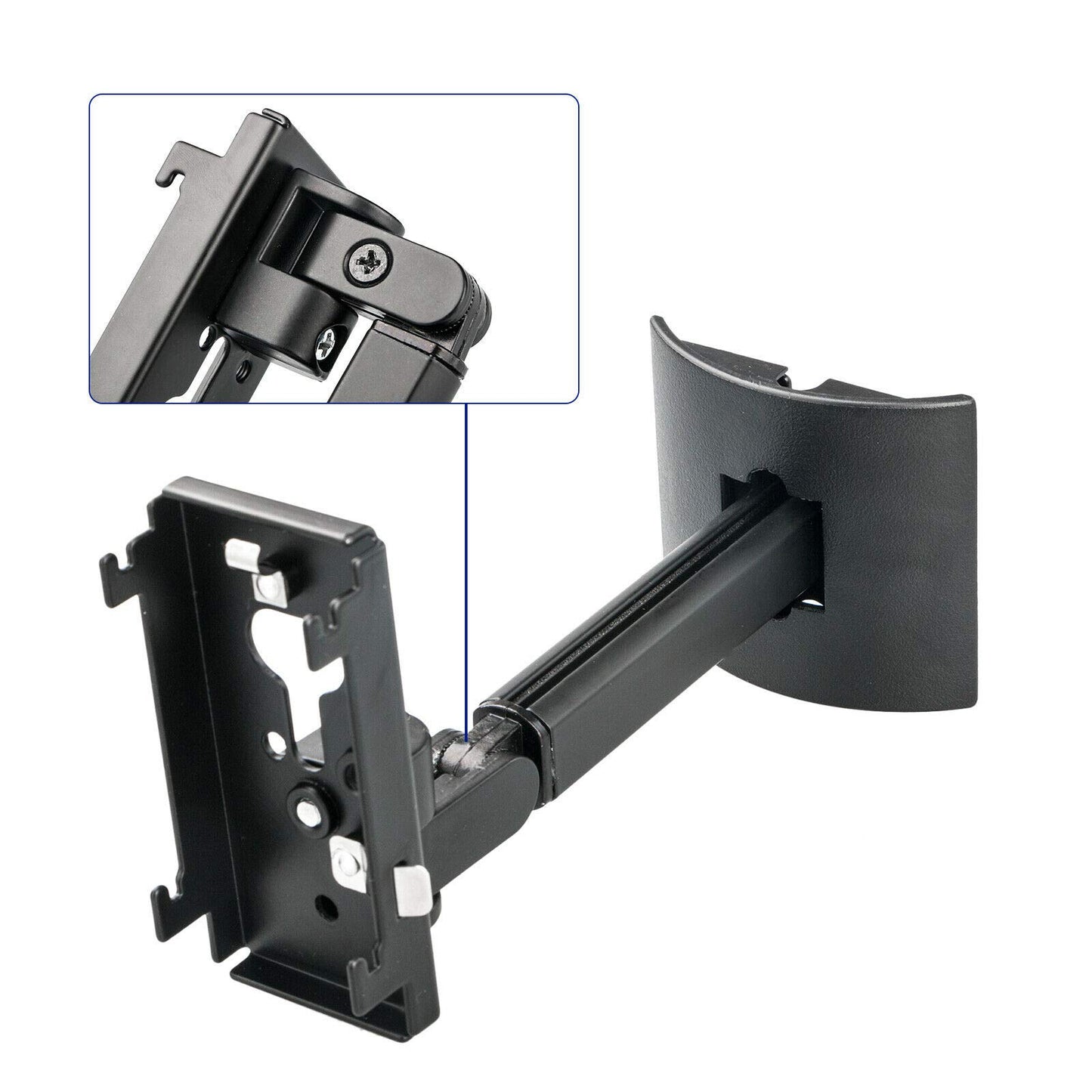 BestPartsCom Steel Wall Mount Ceiling Bracket Stand for UB-20 Series II Compatible with All Bose CineMate Lifestyle Black