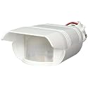RAB Lighting GT500 Motion Sensor Light Outdoor - Hardwired Motion Sensor Flood Light, 120V/277V 600W/1350W Switching, 110° Detection, Wet Rated