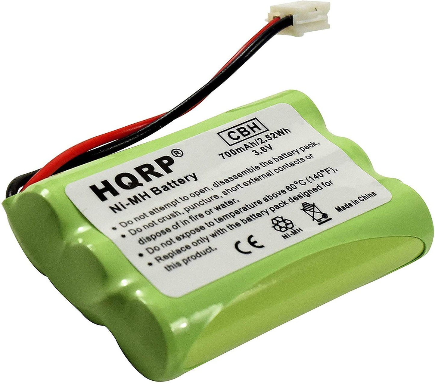 HQRP Cordless Phone Battery Compatible with VTech ia5879, v2656, v2651, v2600 Cordless Telephone