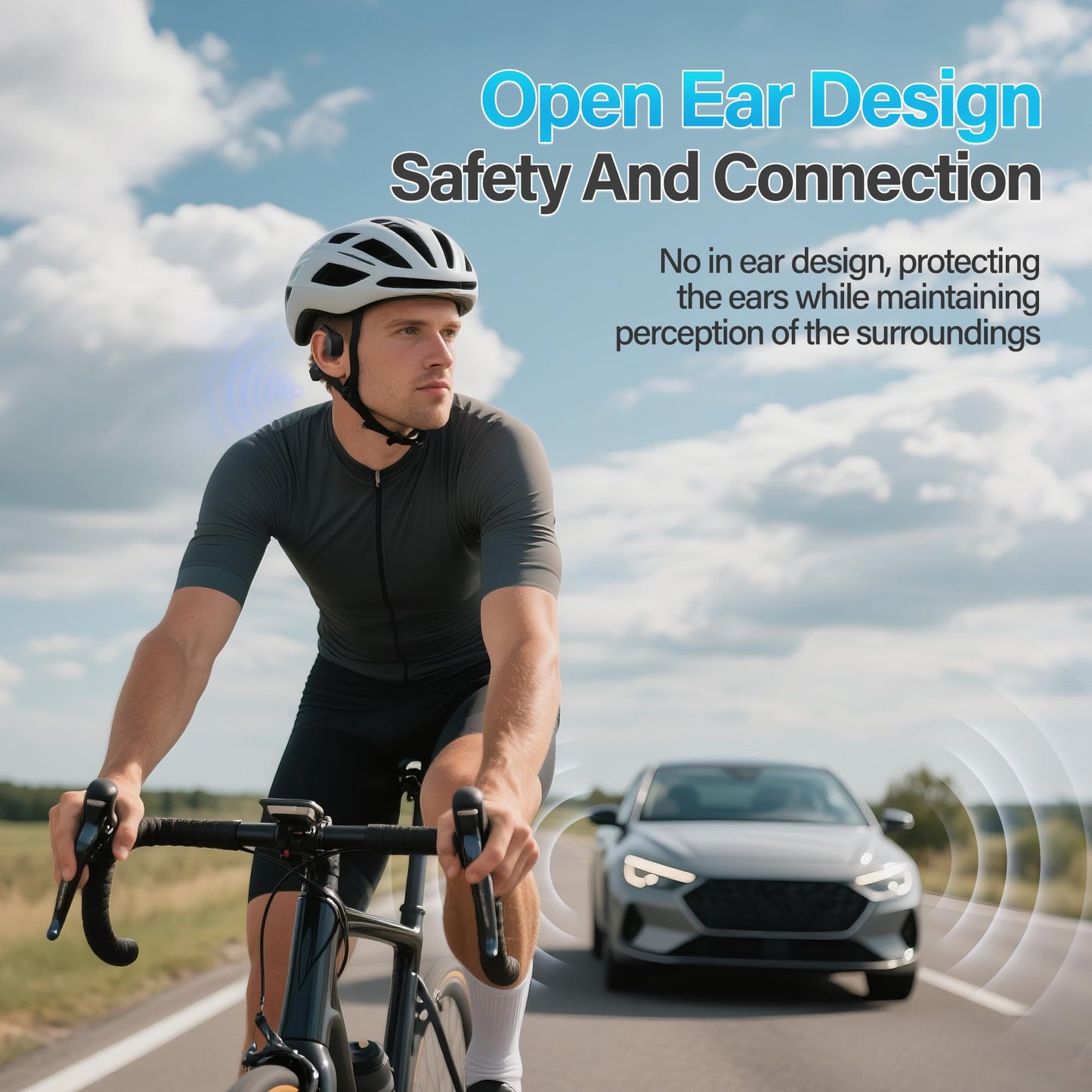 Cevinily 2025 Bone Conduction Headphones,Bluetooth 5.4 Wireless Headphones, Type-C Quickly Charge,12Hrs Playtime,IPX5 Waterproof…