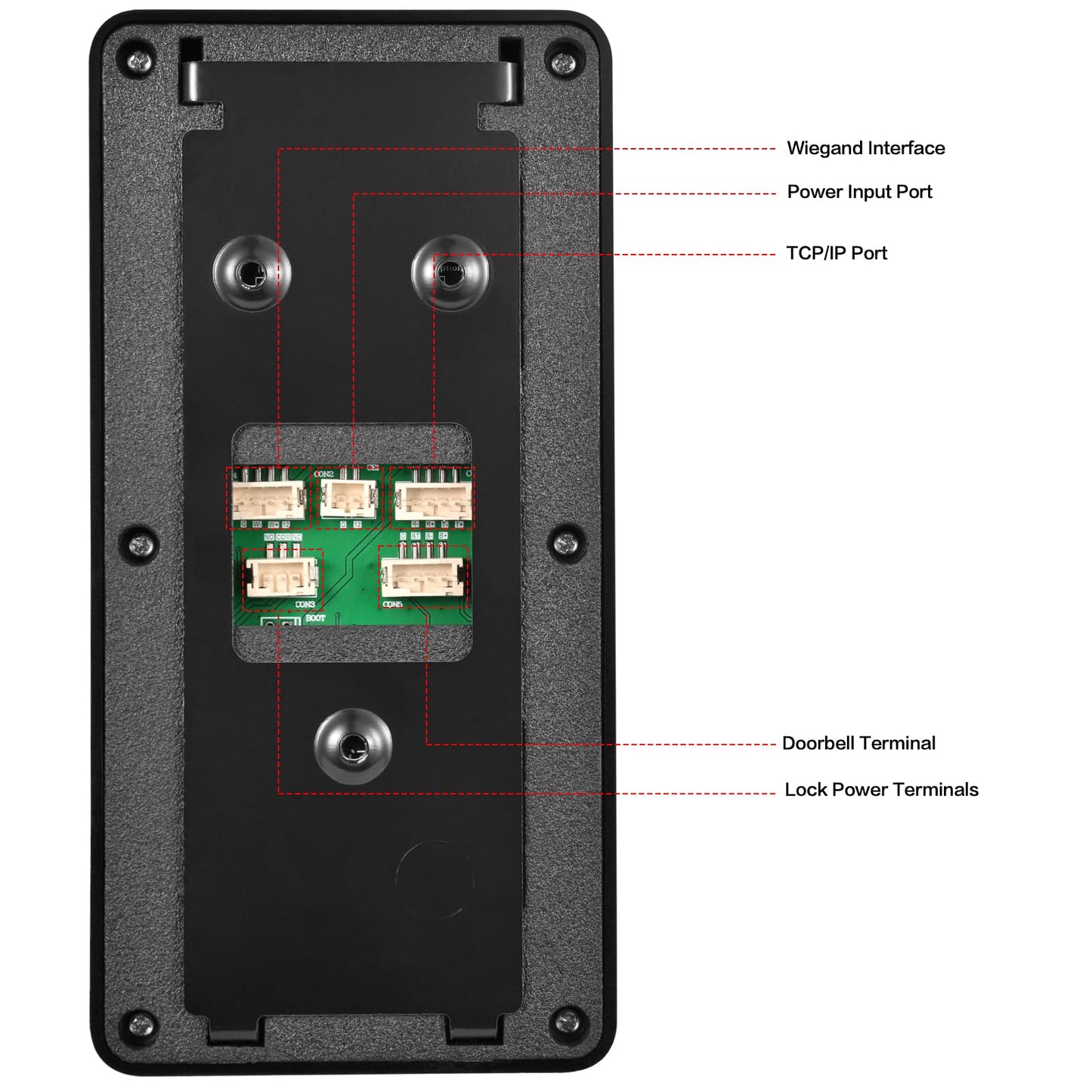 Biometric Access Control System with Fingerprint, Keypad, RFID, Infrared Exit Button, 1200lb Magnetic Lock, LCD Display, USB Download, Attendance