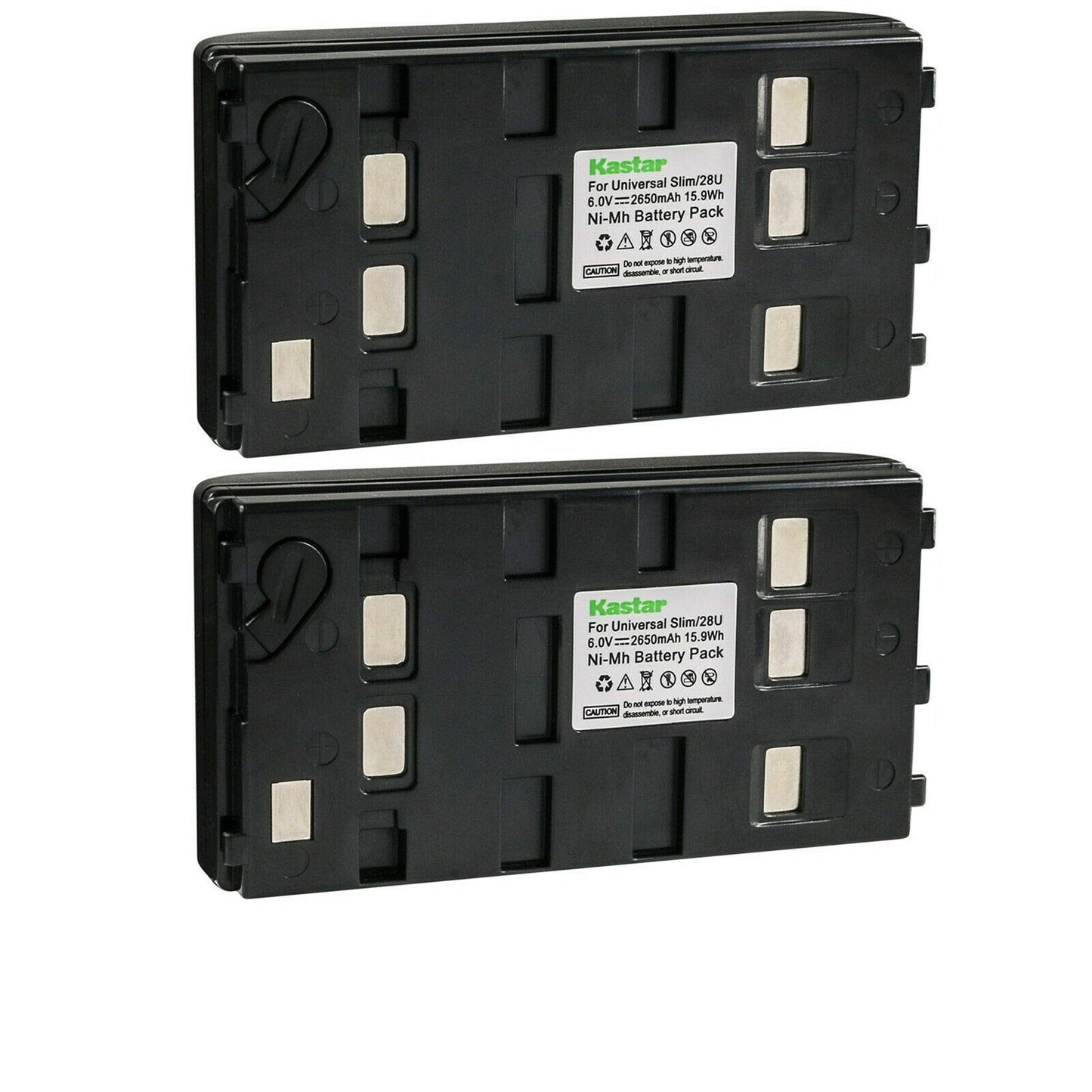 Kastar 2-Pack Battery Replacement for Panasonic PV-IQ305 PV-IQ306 PV-IQ325 PV-IQ403 PV-IQ404 PV-IQ404A PV-IQ405 PV-IQ503 PV-IQ504 PV-IQ505 PV-IQ525