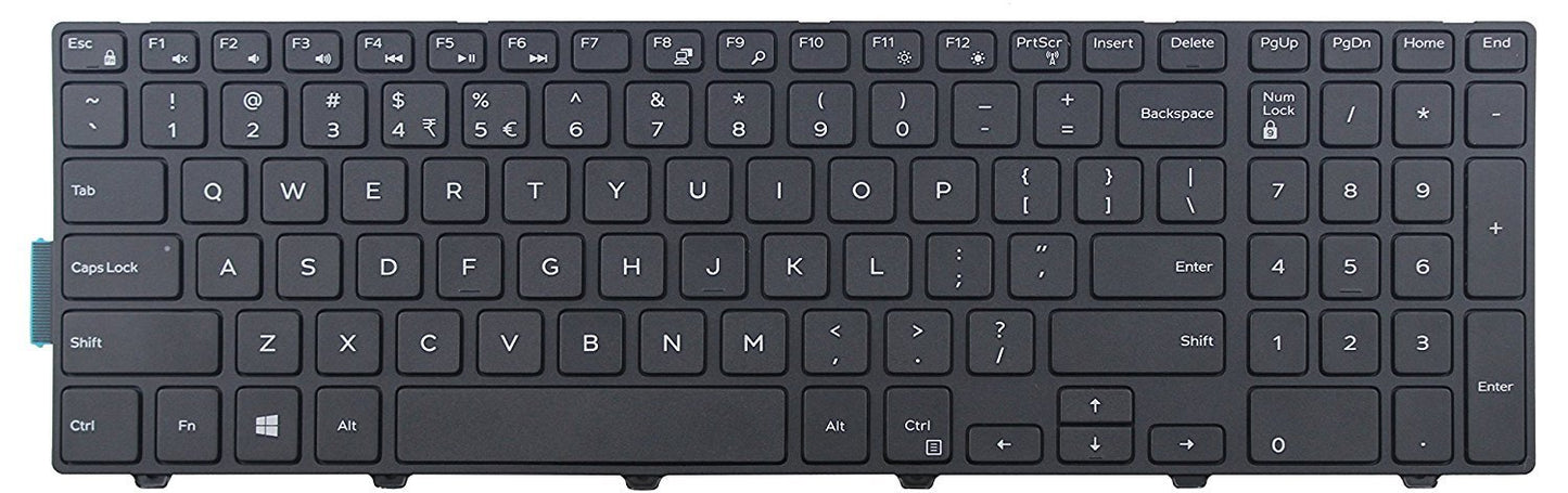 New Laptop Keyboard Replacement for Dell Inspiron 15 7000 Series 15-7559 7559 US Layout Black Color