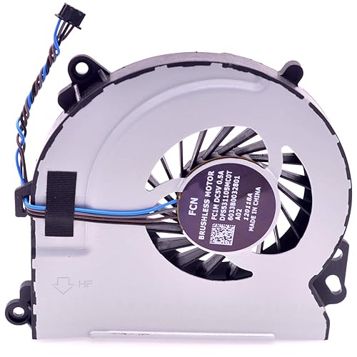 Deal4GO New CPU Cooling Fan for HP Envy 15-J TouchSmart 17-J 17T-J 17-J000 17-J100 M6-N M7-J 15T-J 15Z-J 15T-Q 15Z-Q 6043B0137901 722381-001