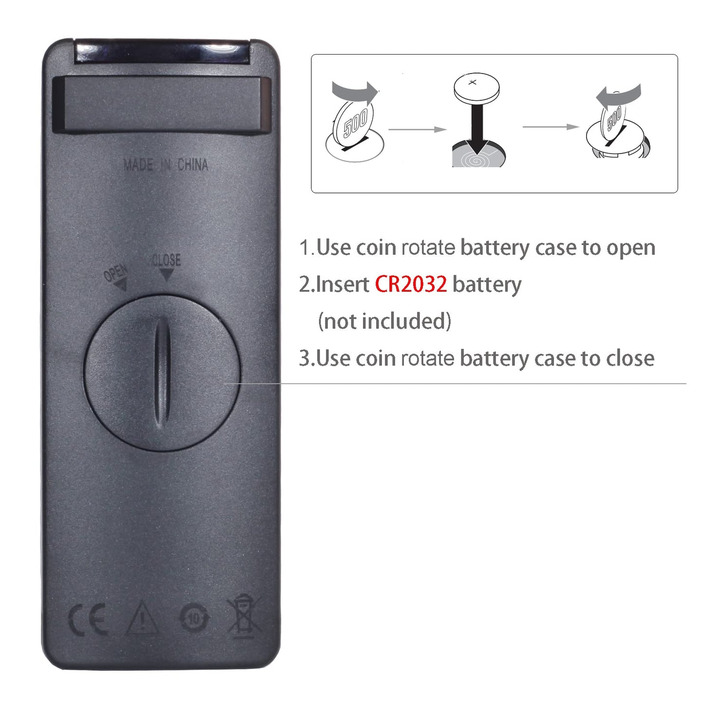 DHCHAPU Remote Control for Bose Solo TV Sound System Model 410376 and Bose Solo 10 15 TV Sound System?no Bluetooth Function