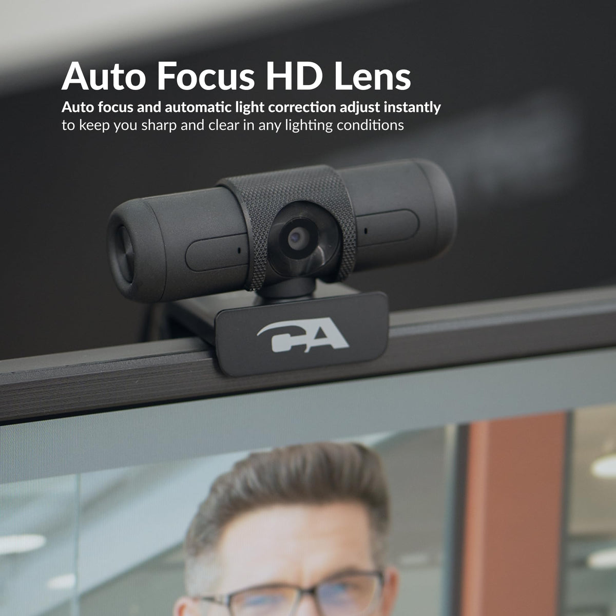 Cyber Acoustics WC-3000 5MP Super HD Webcam