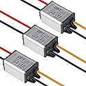 3PCS 12V to 5V DC Converter 3A 15W Waterproof Voltage Regulator Buck Converter 12V to 5V DC Converters Car Power Voltage for Car Truck