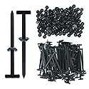 50pcs Nylon Universal Cable Tie Buckle: Auto Zip Tie Buckles for Cars, High-Strength Cable Tie Buckle Zip Tie with Universal Use