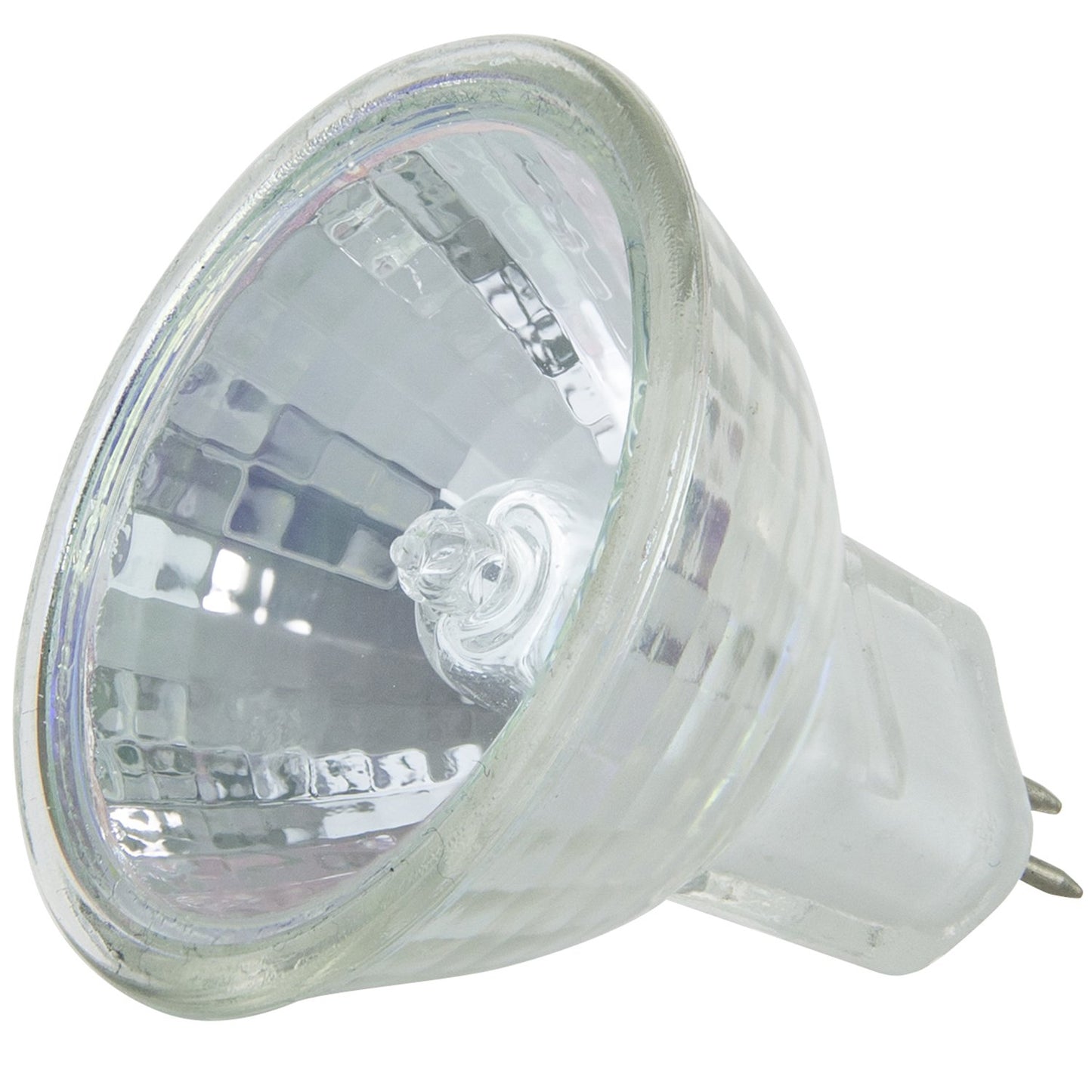 Sunlite 03455 MR11 Halogen Reflector Bulb, 10 Watt, 30° Narrow Flood, 6 Volt, 90 Lumens, 2000 Hour Life Span, Dimmable, GU4 Base, Cover Guard, 3200