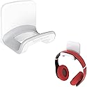 TotalMount Headphone Holder - Hanger Won’t Damage Your Wall with Screws or Permanent Adhesive (Studio-Grade White - One Pack)