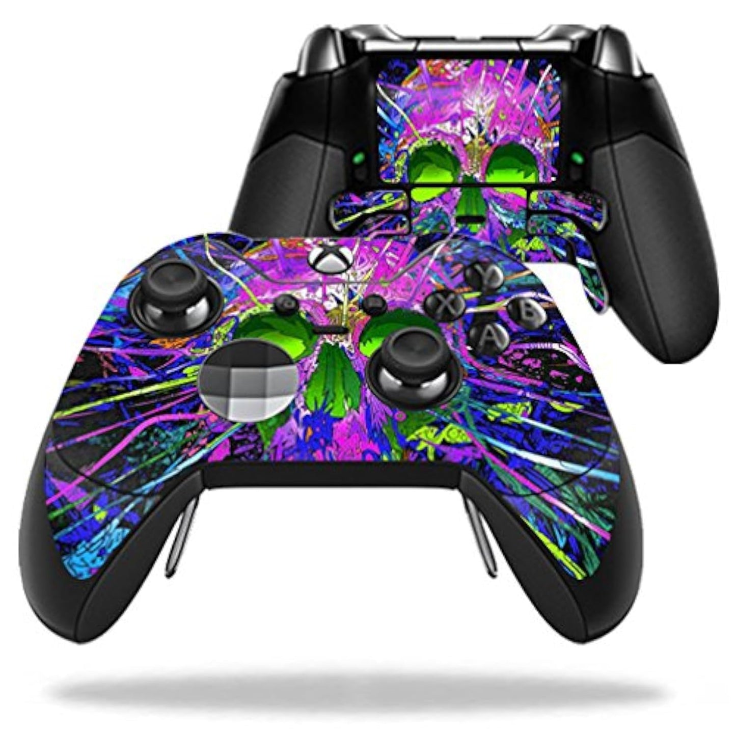 MightySkins Skin Compatible with Microsoft Xbox One Elite Controller - Hard Wired | Protective, Durable, and Unique Vinyl Decal wrap Cover | Easy