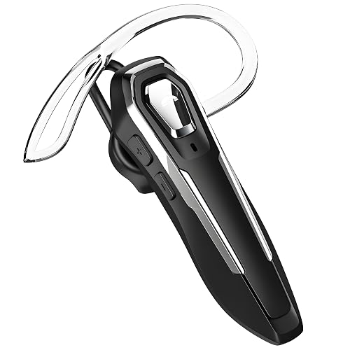 BEVCEFCC Wireless Headsets V5.4 with Noise Canceling Mic Single Earphones Bluetooth Headset 36Hrs Talking Time Wireless Bluetooth Headphones